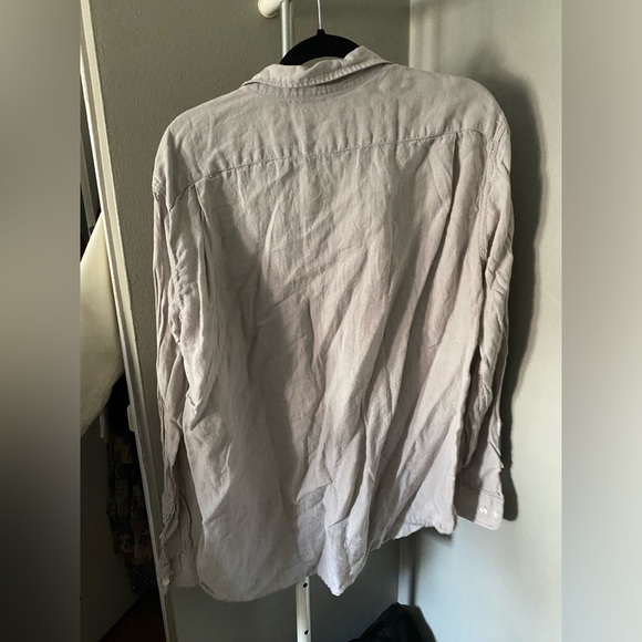 Uniqlo Linen Button Up - Picture 2 of 2
